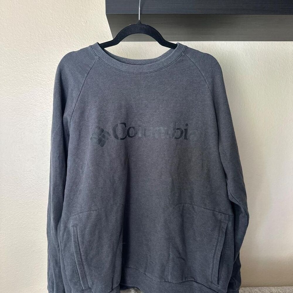 Columbia-sportswear Men's Grey and Black Sweatshirt